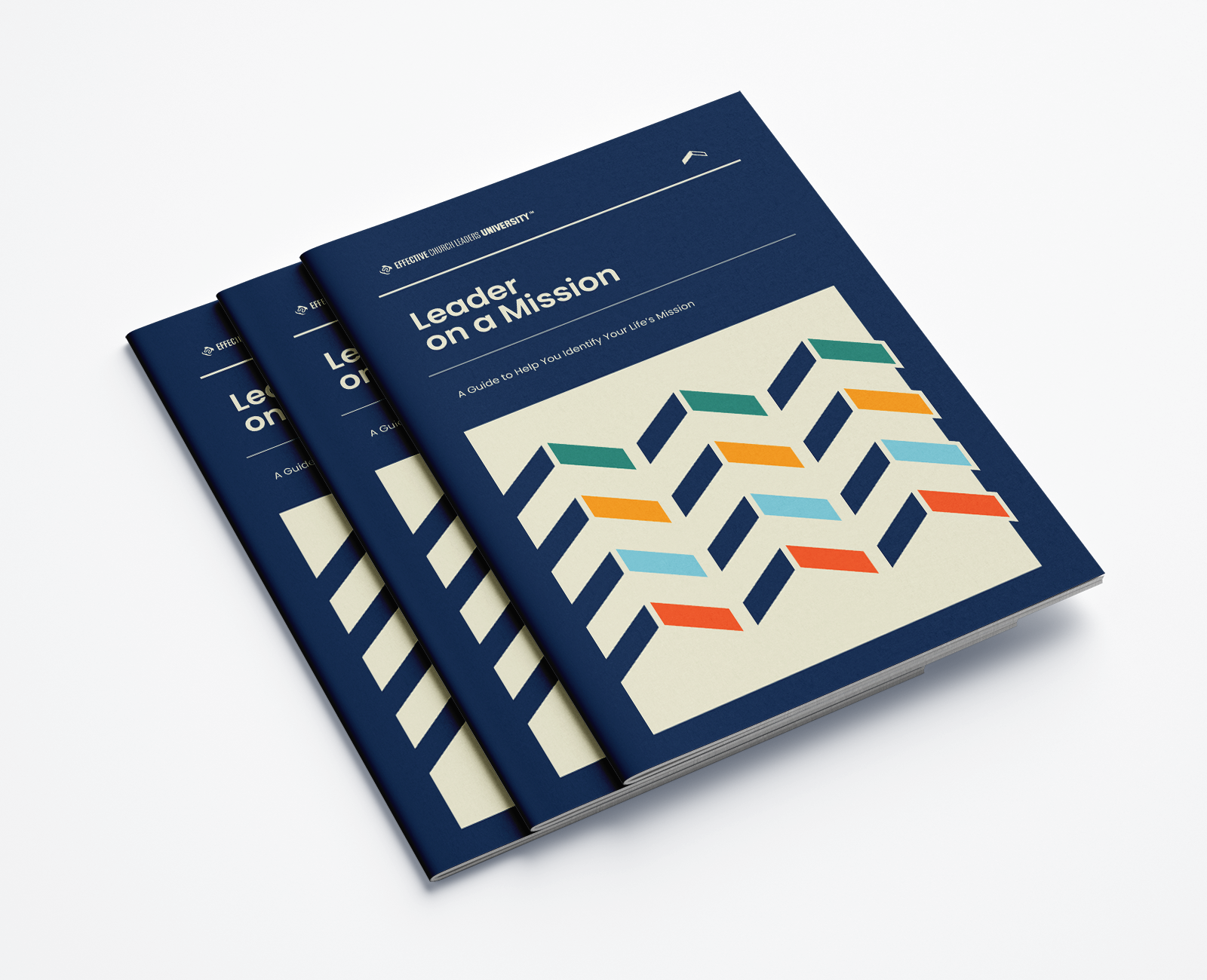 leader on a mission book design