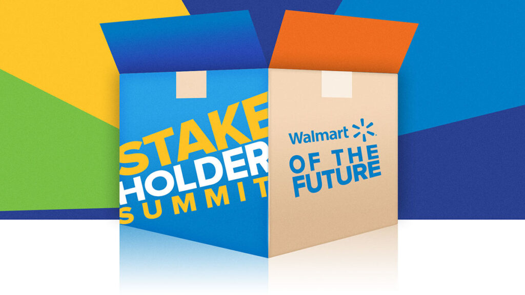 Walmart stakeholder summit meeting design